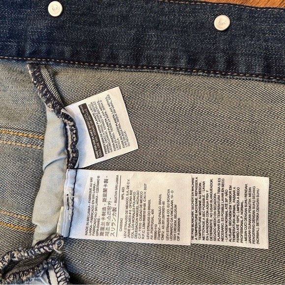 Levi's Dark Blue Denim Jacket - Picture 5 of 5